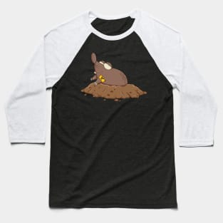 Mole Molehill Shrew Mole Talpa Baseball T-Shirt